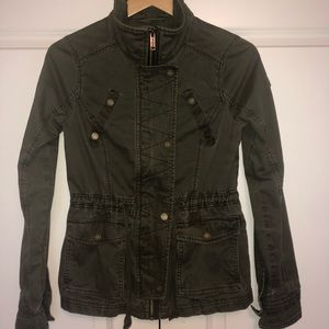 GUC, Army Green, Military Style Utility Jacket